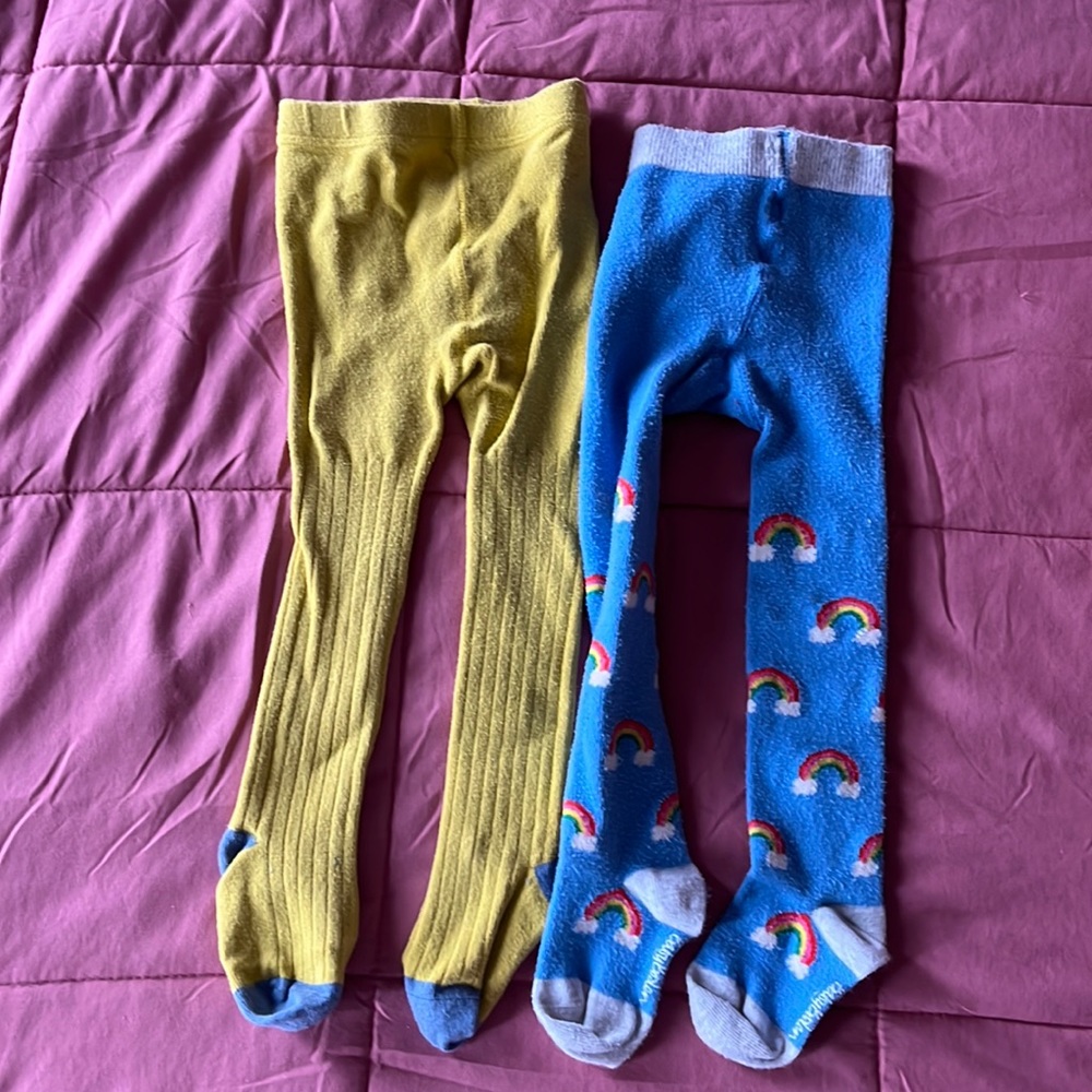Baby boden tights pair
